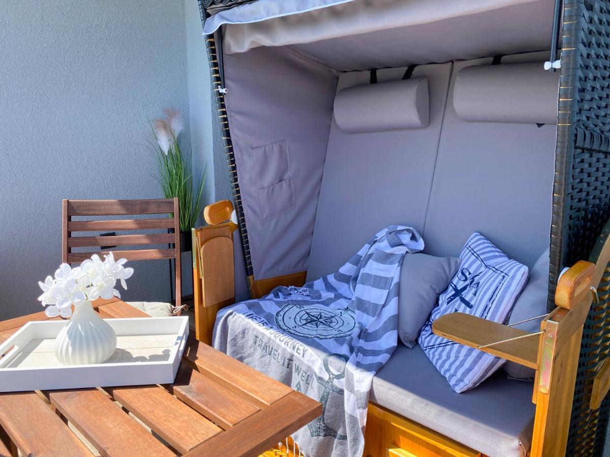 Ferienwohnung Strandhoch Damp Exterior foto
